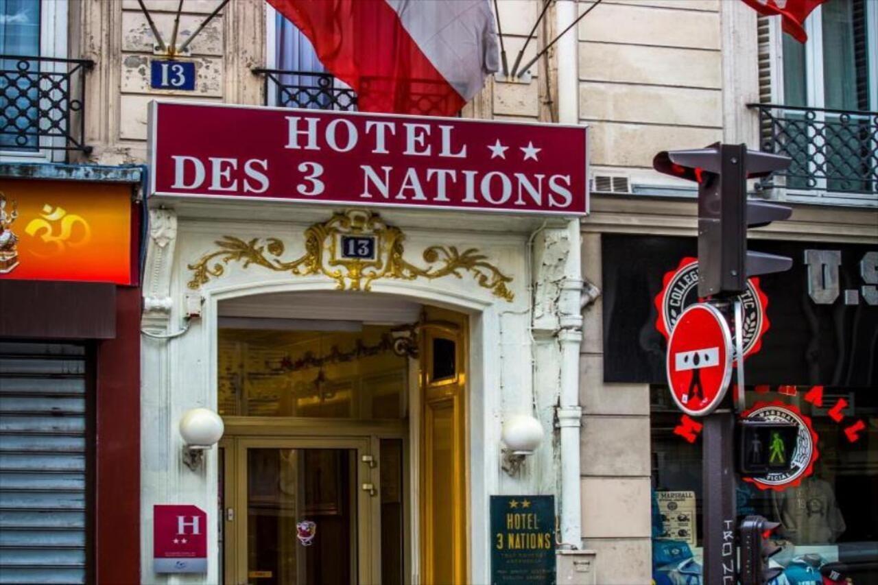 פריז Hotel Des 3 Nations מראה חיצוני תמונה