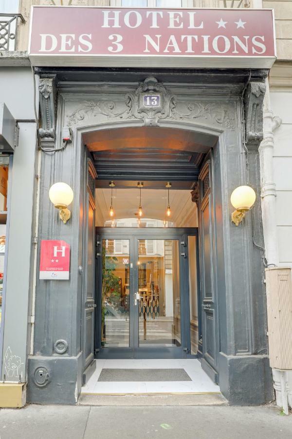 פריז Hotel Des 3 Nations מראה חיצוני תמונה
